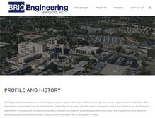 Tablet Screenshot of brioengineering.com